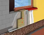 button wet facade